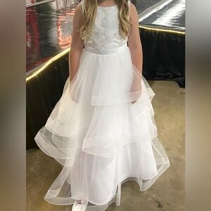 White Girl’s Semi-Formal Dress